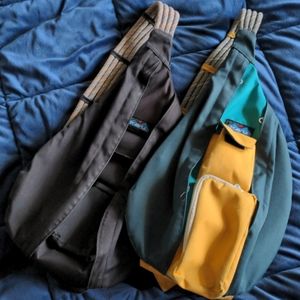 2 Kavu Rope sling bags